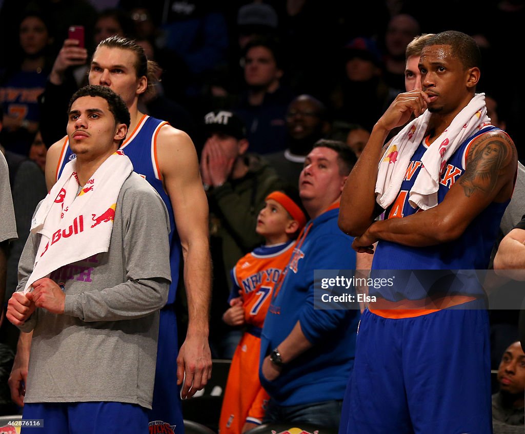 New York Knicks v Brooklyn Nets