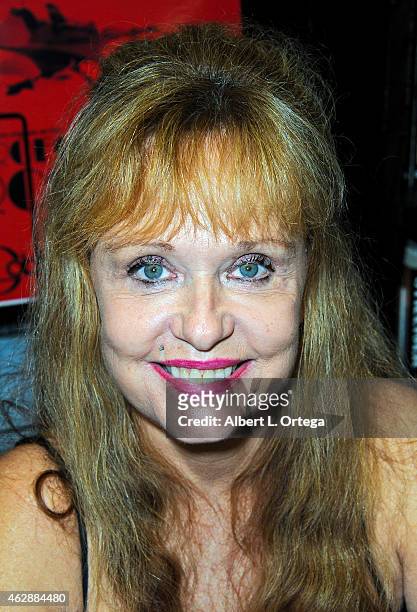 Actress Linnea Quigley at the Second Annual David DeCoteau's Day Of The Scream Queens held at Dark Delicacies Bookstore on January 25, 2015 in...