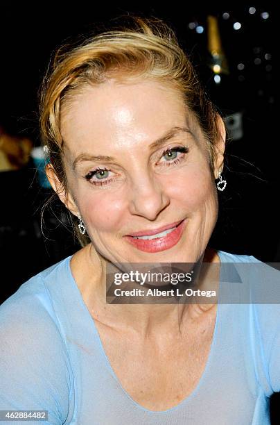 Actress Helene Udy at the Second Annual David DeCoteau's Day Of The Scream Queens held at Dark Delicacies Bookstore on January 25, 2015 in Burbank,...