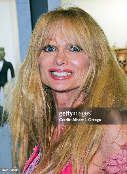 Actress Laurene Landon at the Second Annual David DeCoteau's Day Of The Scream Queens held at Dark Delicacies Bookstore on January 25, 2015 in...