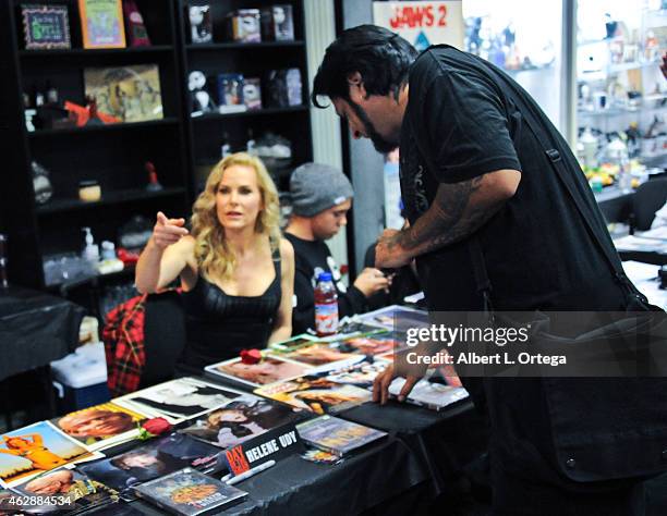 Atmosphere at the Second Annual David DeCoteau's Day Of The Scream Queens held at Dark Delicacies Bookstore on January 25, 2015 in Burbank,...