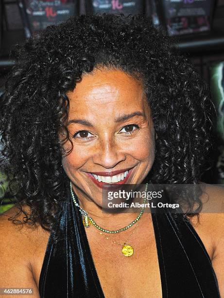 Actress Rae Dawn Chong at the Second Annual David DeCoteau's Day Of The Scream Queens held at Dark Delicacies Bookstore on January 25, 2015 in...