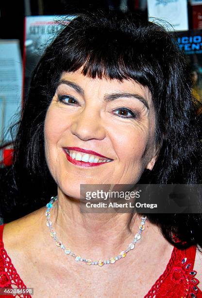 Actress Brinke Stevens at the Second Annual David DeCoteau's Day Of The Scream Queens held at Dark Delicacies Bookstore on January 25, 2015 in...