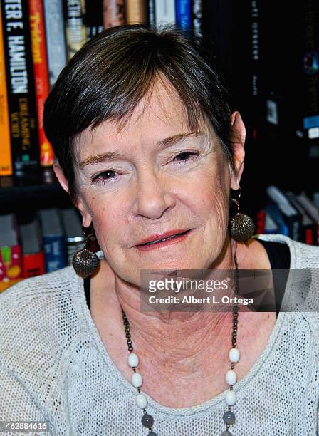 Actress Carolyn Purdy-Gordon at the Second Annual David DeCoteau's Day Of The Scream Queens held at Dark Delicacies Bookstore on January 25, 2015 in...