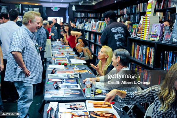 Atmosphere at the Second Annual David DeCoteau's Day Of The Scream Queens held at Dark Delicacies Bookstore on January 25, 2015 in Burbank,...