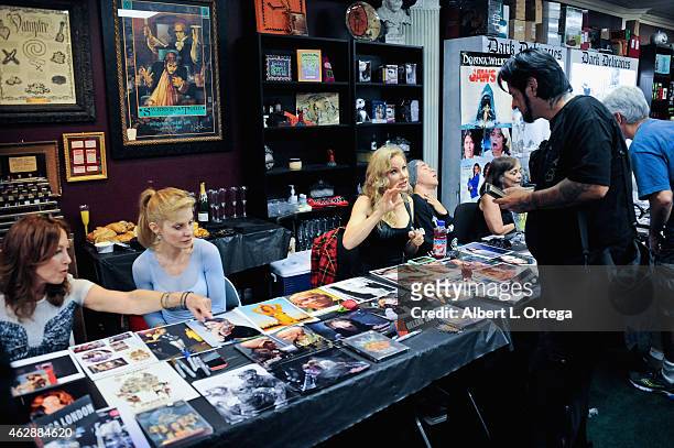 Atmosphere at the Second Annual David DeCoteau's Day Of The Scream Queens held at Dark Delicacies Bookstore on January 25, 2015 in Burbank,...