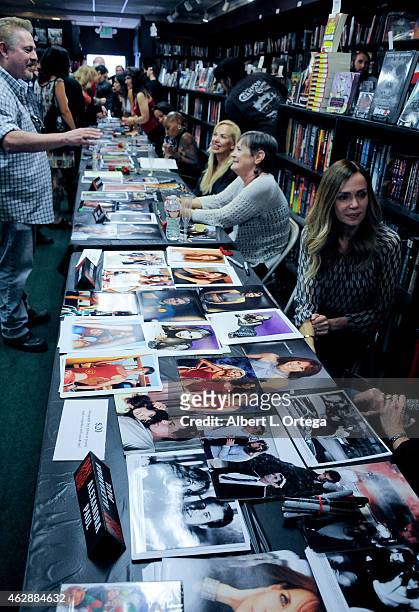 Atmosphere at the Second Annual David DeCoteau's Day Of The Scream Queens held at Dark Delicacies Bookstore on January 25, 2015 in Burbank,...