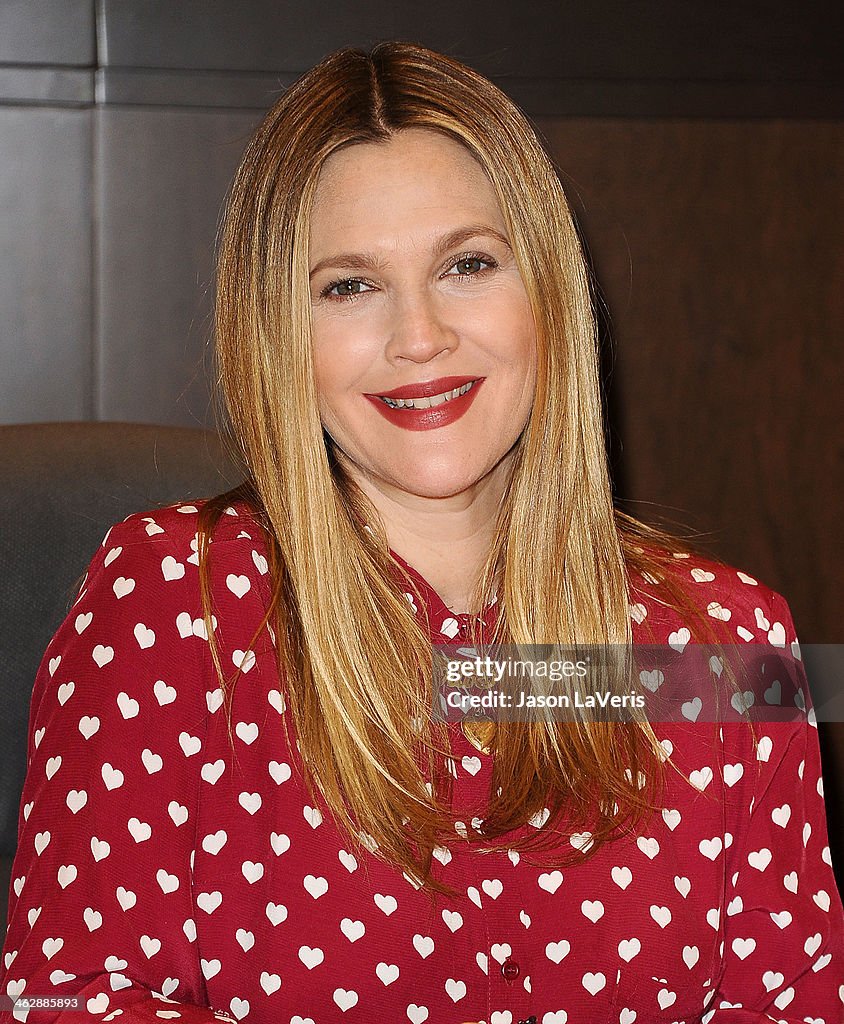 Drew Barrymore Signs Copies Of Her New Book "Find It In Everything"