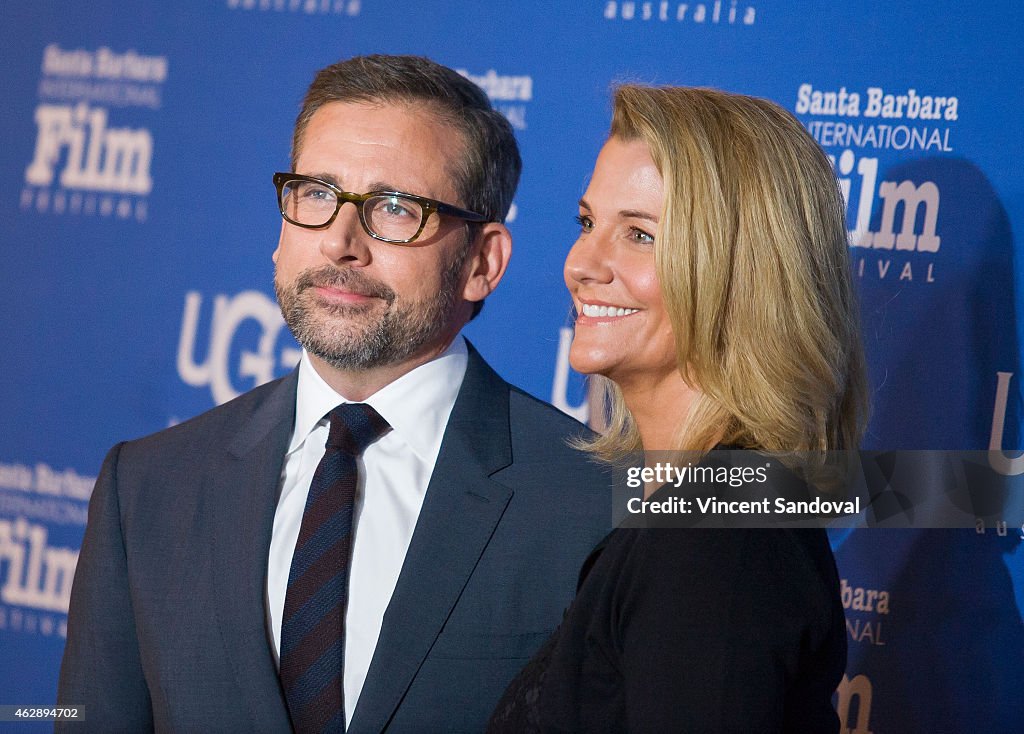 Actor Steve Carell and wife Nancy Carell attend the Outstanding... News