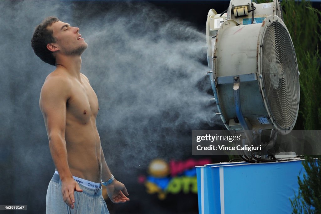 Off Court At The 2014 Australian Open