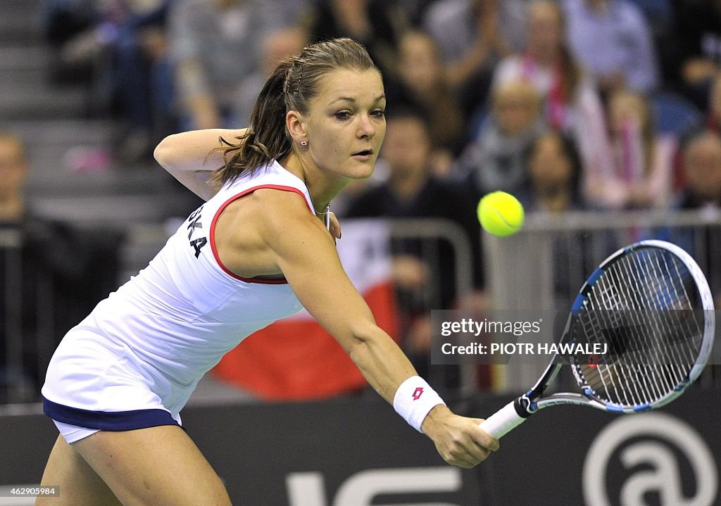 TENNIS-FEDCUP-POL-RUS