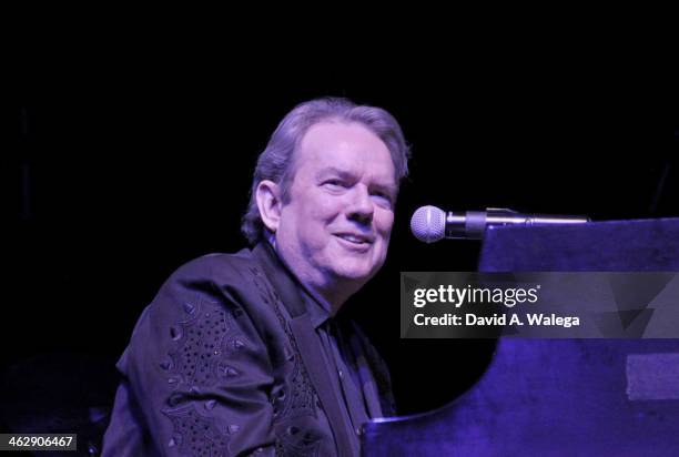 Jimmy Webb performs at the 50th Anniversary Celebration Of "When Rock And Blues Hit The Sunset Strip"at Saban Theatre on January 15, 2014 in Beverly...