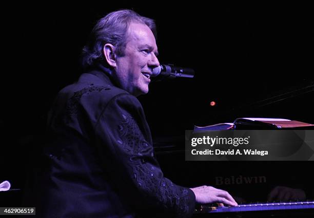 Jimmy Webb performs at the 50th Anniversary Celebration Of "When Rock And Blues Hit The Sunset Strip" at Saban Theatre on January 15, 2014 in Beverly...