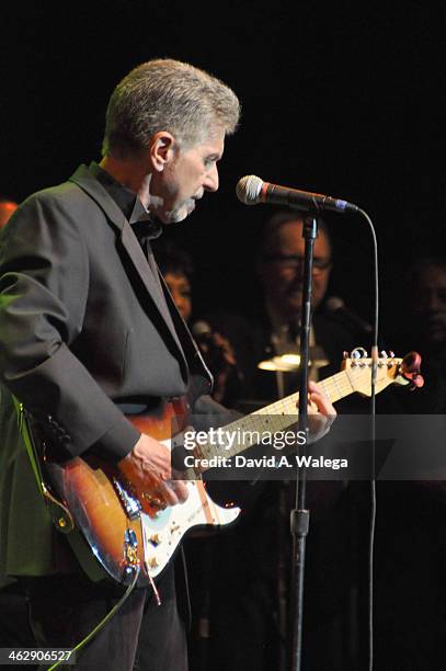 Johnny Rivers performs at the 50th Anniversary Celebration Of "When Rock And Blues Hit The Sunset Strip" at Saban Theatre on January 15, 2014 in...