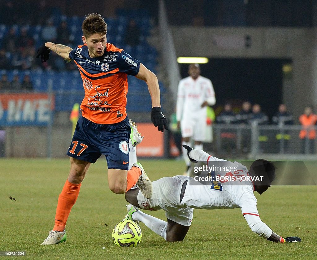 FBL-FRA-LIGUE1-MONTPELLIER-LILLE