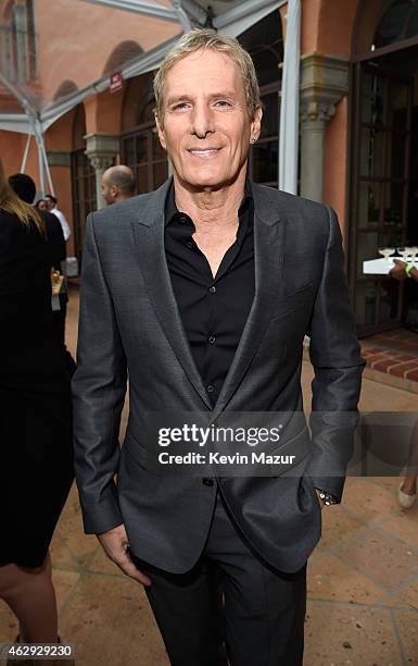 Michael Bolton attends the Roc Nation and Three Six Zero Pre-GRAMMY Brunch at Private Residence on February 7, 2015 in Beverly Hills, California.