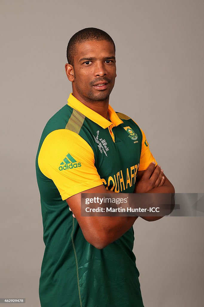 South Africa 2015 ICC Cricket World Cup Headshots Session
