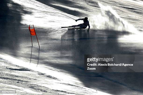 Adrien Theaux of France during the FIS Alpine World Ski Championships Men's Downhill on February 7, 2015 in Beaver Creek, Colorado.