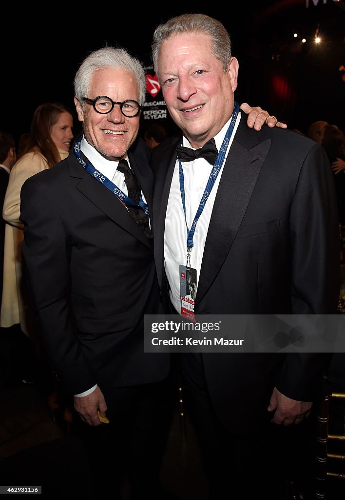 MusiCares Person Of The Year Tribute To Bob Dylan - Backstage And Audience