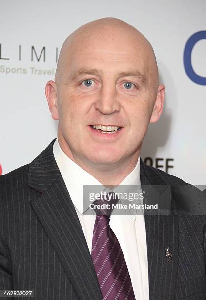 Keith Wood attends the Nordoff Robbins Rugby dinner at The Grosvenor House Hotel on January 15, 2014 in London, England.