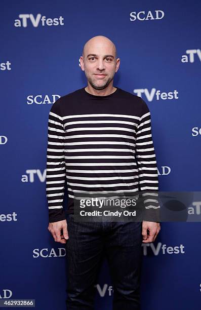 Executive producer Marcos Siega attends 'The Following' press junket during aTVfest presented by SCAD on February 7, 2015 in Atlanta, Georgia.
