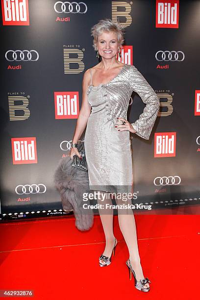 Carola Ferstl attends the Bild 'Place to B' Party on February 07, 2015 in Berlin, Germany.