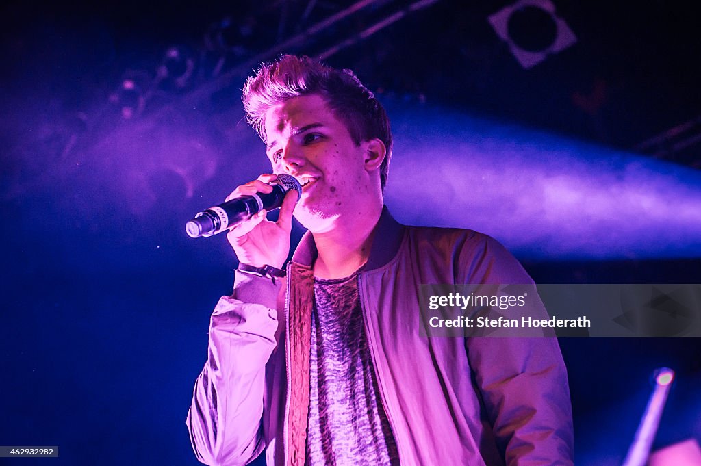 Singer Kayefi German rapper Kayef performs live on stage during a concert at C-Club ...