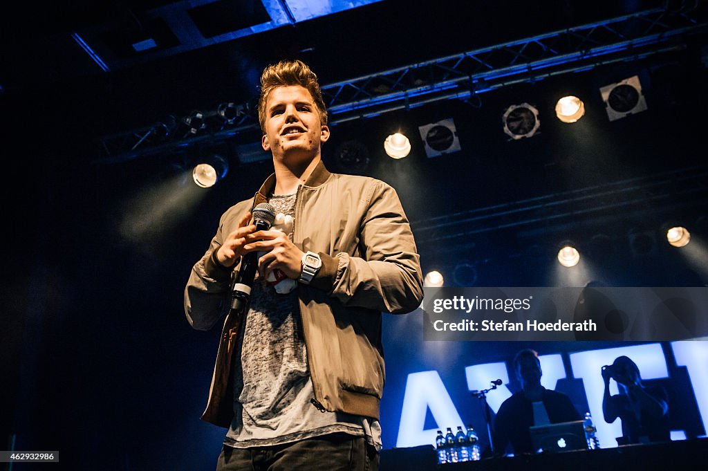 Singer Kayefi German rapper Kayef performs live on stage during a concert at C-Club ...