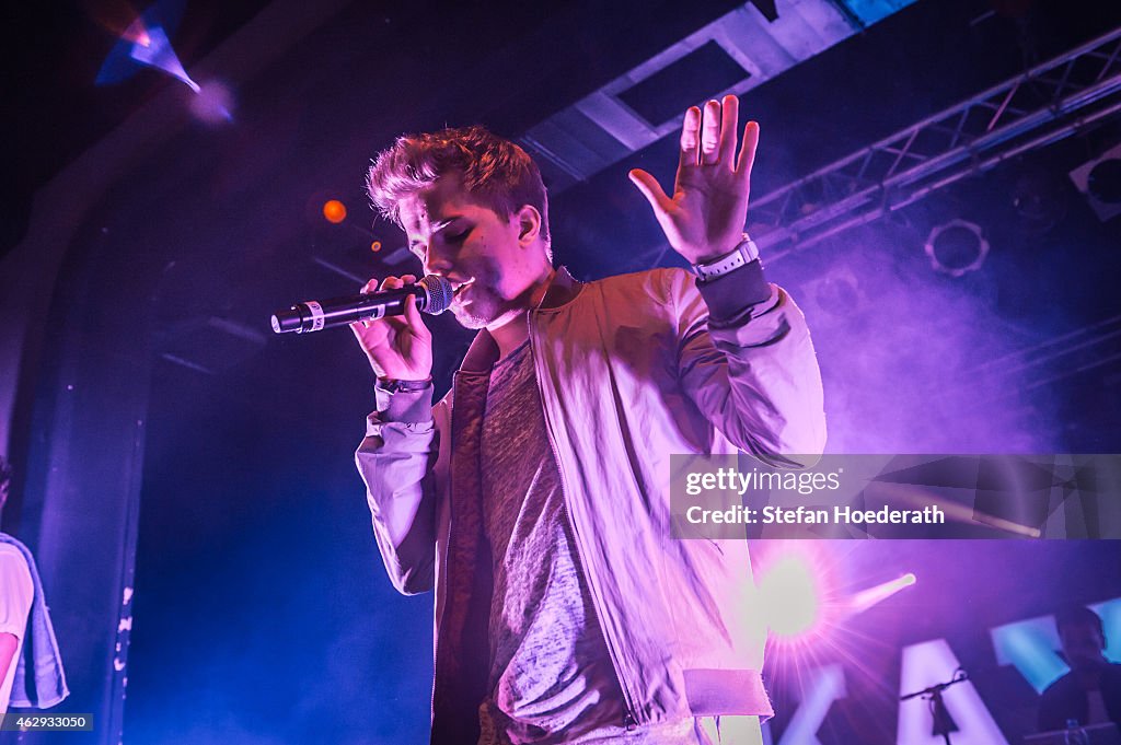 Singer Kayefi German rapper Kayef performs live on stage during a concert at C-Club ...