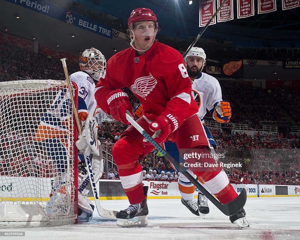 New York Islanders v Detroit Red Wings