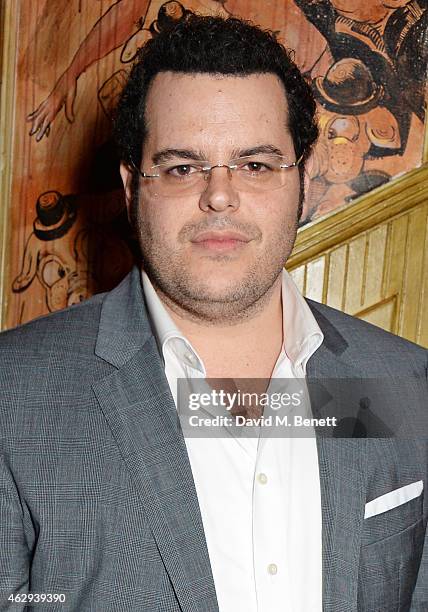 Josh Gad attends The Box 4th Birthday Party in partnership with Belvedere Vodka at The Box on February 7, 2015 in London, England.