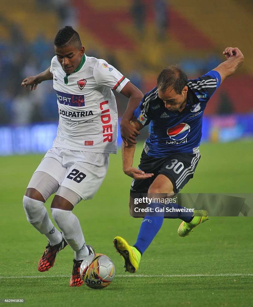 Millonarios v Patriotas FC - Liga Aguila I 2015