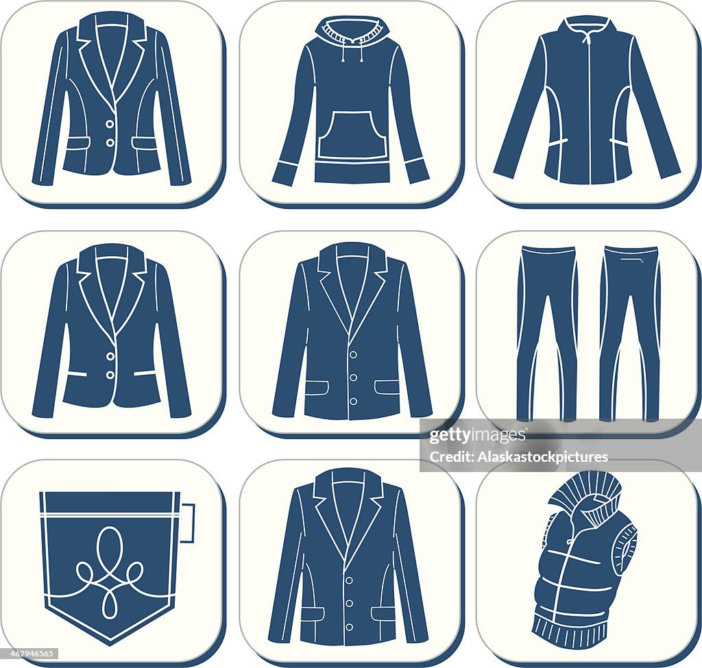 Clothes icons II