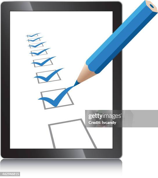 Checker Using Tablet 186 Check List Tablet Stock Photos, High-Res Pictures, and Images ...