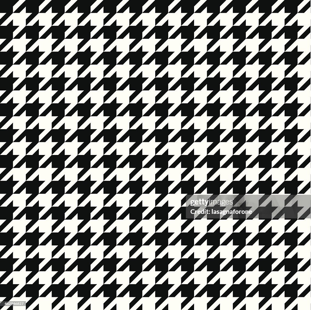 Seamless Vector Houndstooth