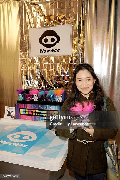 Melodie Tai attends the GRAMMY gift lounge during The 57th Annual GRAMMY Awards at the Staples Center on February 7, 2015 in Los Angeles, California.