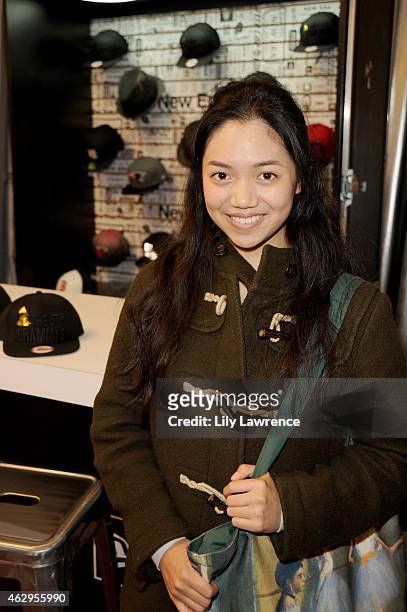 Melodie Tai attends the GRAMMY gift lounge during The 57th Annual GRAMMY Awards at the Staples Center on February 7, 2015 in Los Angeles, California.