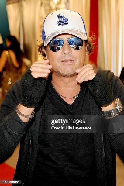 Singer Carlos Vives attends the GRAMMY gift lounge during The 57th Annual GRAMMY Awards at the Staples Center on February 7, 2015 in Los Angeles,...