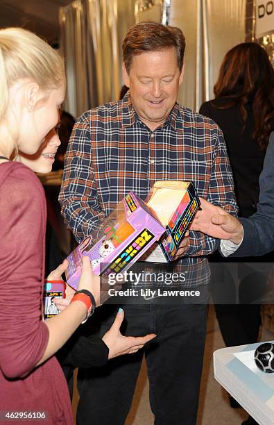 Journalist Sam Rubin attends the GRAMMY gift lounge during The 57th Annual GRAMMY Awards at the Staples Center on February 7, 2015 in Los Angeles,...
