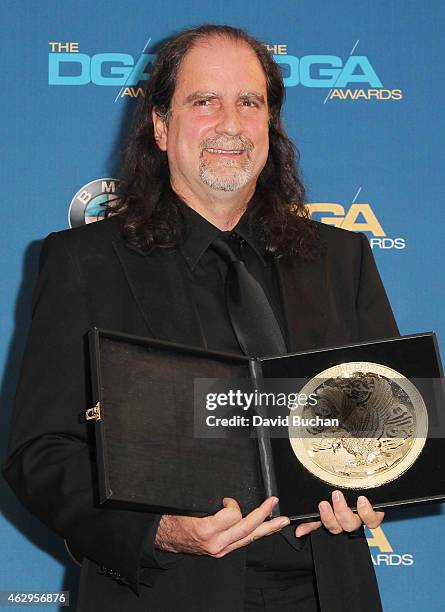 Director Glenn Weiss, winner of the Outstanding Directorial Achievement in Variety/Talk/News/Sports for the 68th Annual Tony Awards, poses in the...