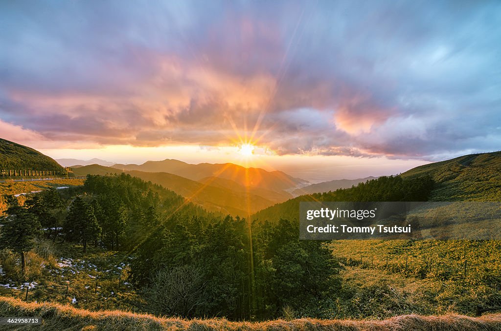 Just 5 Minutes Sunset At Nishina-pass