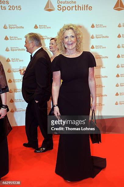 Susanne Froehlich attends the German Sports Gala 'Ball des Sports' on February 7, 2015 in Wiesbaden, Germany.