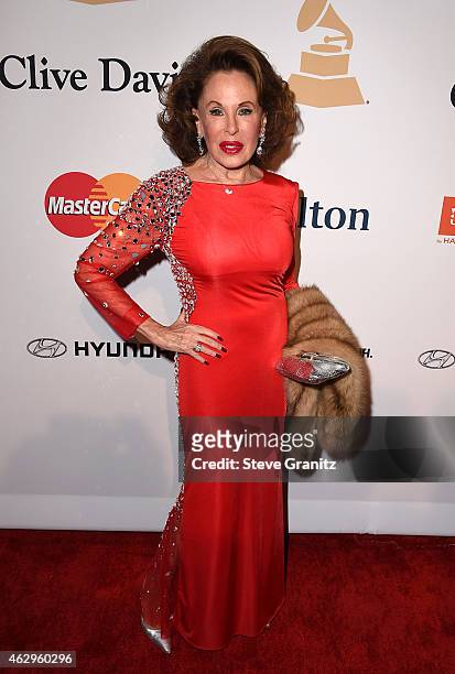 Nikki Haskell attends the Pre-GRAMMY Gala and Salute To Industry Icons honoring Martin Bandier on February 7, 2015 in Los Angeles, California.