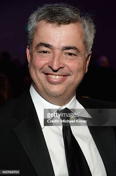 Senior vice president of Internet Software and Services, Apple Inc. Eddy Cue attends the Pre-GRAMMY Gala and Salute to Industry Icons honoring Martin...