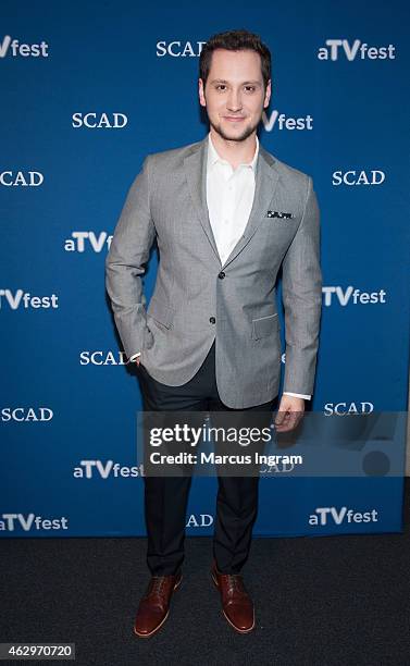 Actor Matt McGorry attends aTVfest 2015-Day 3 Press Junket of ABC's "How to Get Away With Murder" presented by SCAD on February 7, 2015 in Atlanta,...