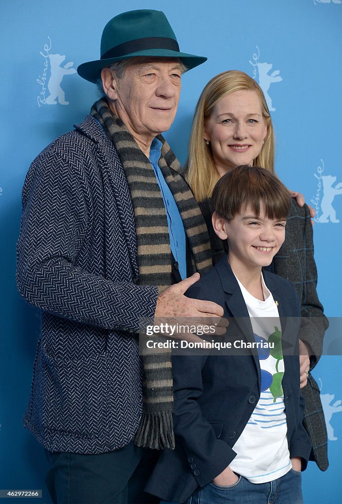 Milo Linney Sir Ian McKellen, Milo Parker and Laura Linney attend the 'Mr.... News ...