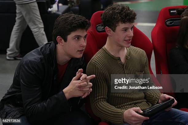 Nolan Gould attends the Dylan Riley Snyder Races Into His 18th Year With Nintendo at K1 Speed on February 7, 2015 in Gardena, California.