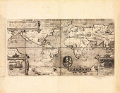 Ancient world map