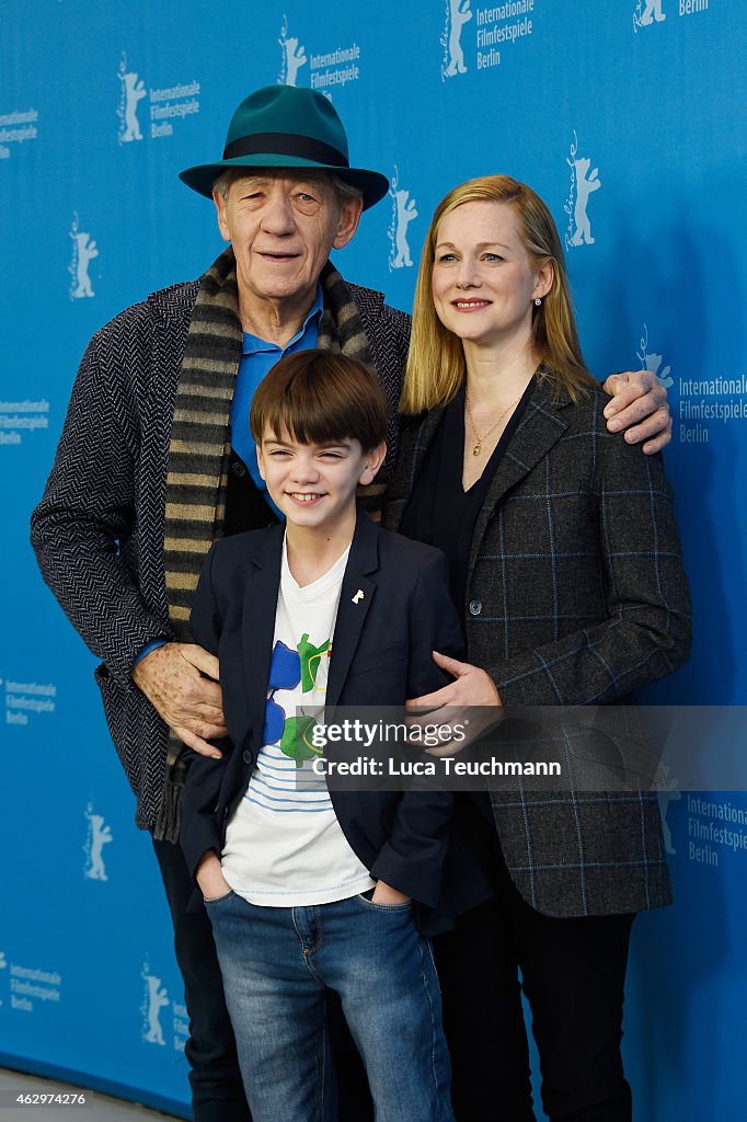 Milo Linney Sir Ian McKellen, Milo Parker and Laura Linney attend the 'Mr.... News ...