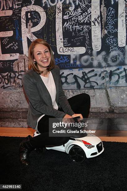 Magdalena Neuner attends the AUDI Berlinale Brunch during the 65th Berlinale International Film Festival at AUDI Lounge on February 8, 2015 in...